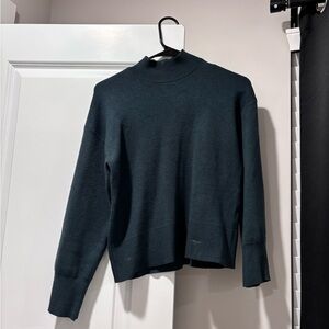 Primark forest green mock neck sweater